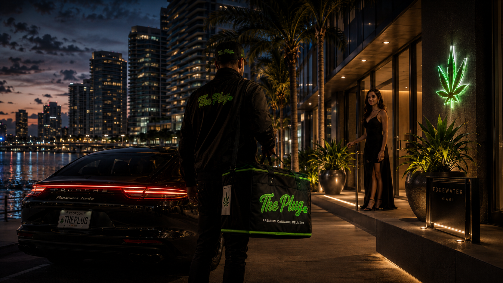 Premium weed delivery in Edgewater