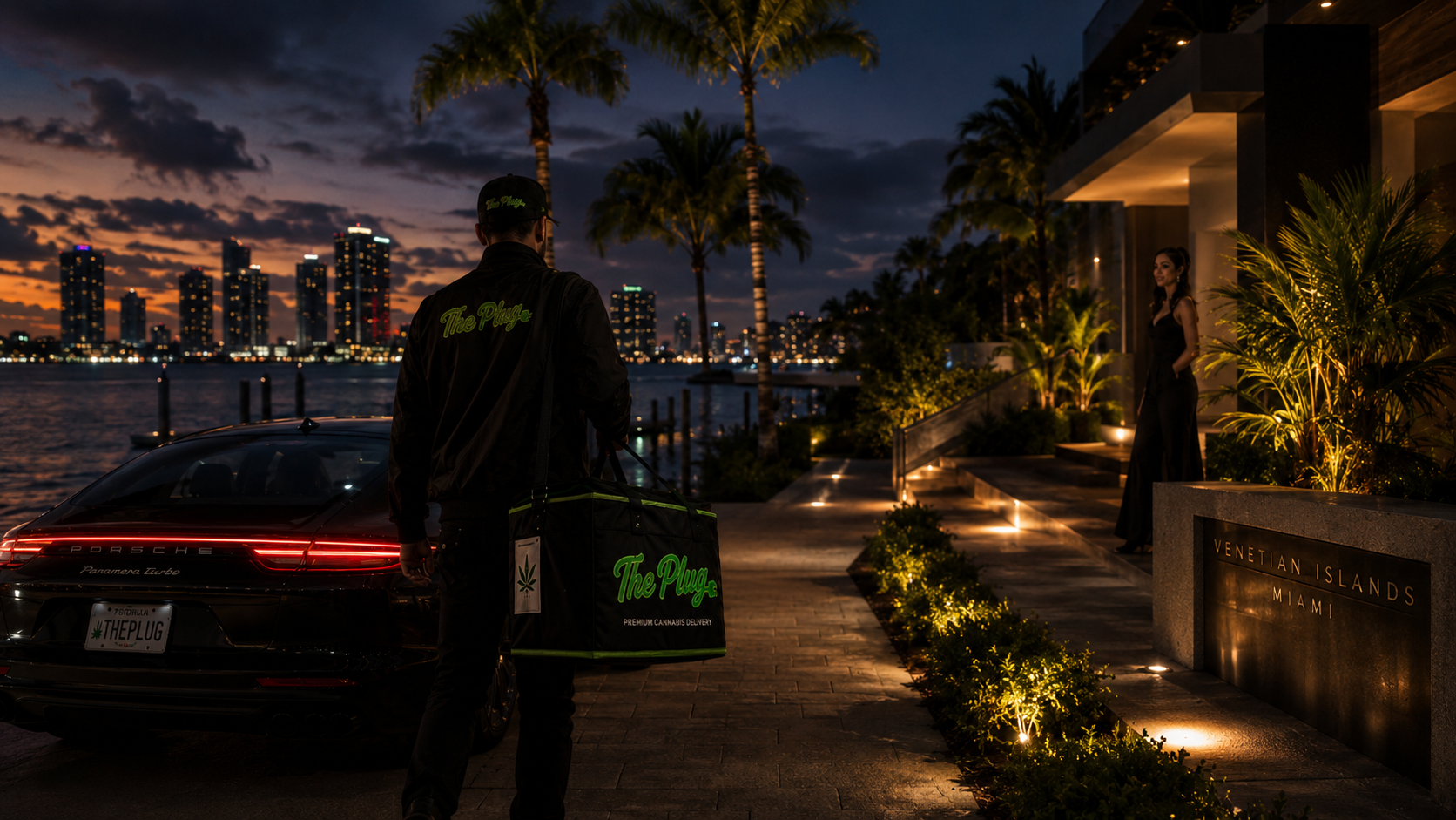 Premium weed delivery in Venetian Islands